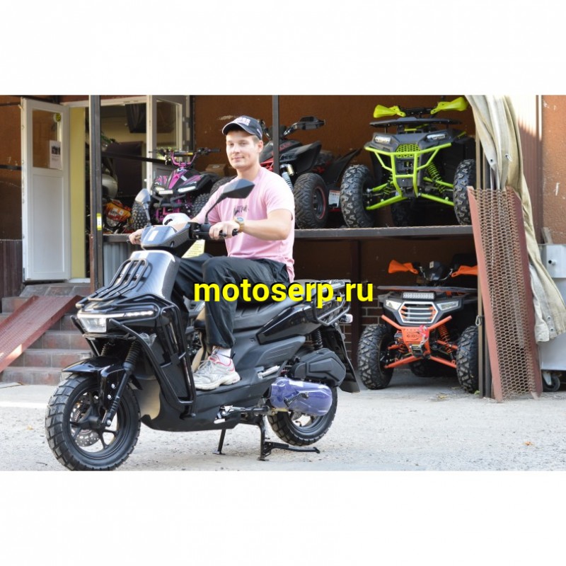 Купить  Скутер MM VECTOR 2  (Вектор 2) 50cc, 4Т,возд. охл. ,торм. диск/диск. (шт) 01500  купить с доставкой по Москве и России, цена, технические характеристики, комплектация фото  - motoserp.ru