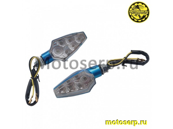 Купить  Поворотник светодиодные (пара) MINI-S-LED-10 универсальные (пар)  (0 купить с доставкой по Москве и России, цена, технические характеристики, комплектация фото  - motoserp.ru