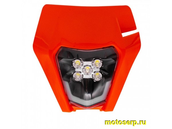 Купить  Фара передняя XCW 150/200/300 17-19 (KTM) оранжевая (шт) (ML 18760 купить с доставкой по Москве и России, цена, технические характеристики, комплектация фото  - motoserp.ru