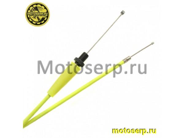Купить  Трос газа NIBBI (CB) (T-1070, L-935mm) (желтый) (шт) (Regul YMX-1-2 купить с доставкой по Москве и России, цена, технические характеристики, комплектация фото  - motoserp.ru