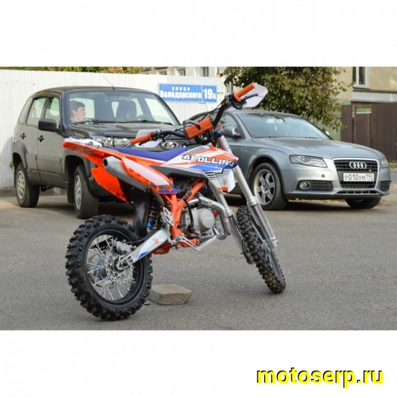 Купить  Питбайк Apollino AMX-F 125cc 17/14" (спортинв) (шт)  (YACOTA  купить с доставкой по Москве и России, цена, технические характеристики, комплектация фото  - motoserp.ru