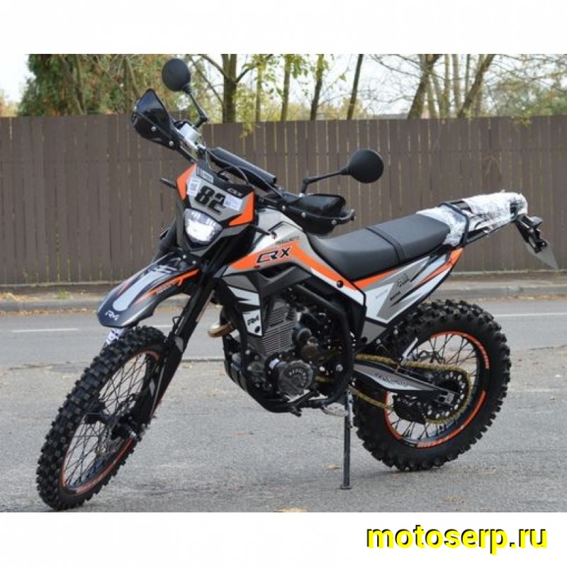Купить  Мотоцикл Кросс/Эндуро Regulmoto CR-X 300 (ЭПТС) 6 Gear (без кикстартера) 21/18 Zongshen 175FMM PR300, балансир, перо 41мм, все регулировки (шт)  купить с доставкой по Москве и России, цена, технические характеристики, комплектация фото  - motoserp.ru