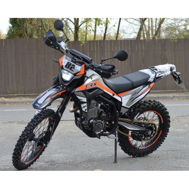 Купить  Мотоцикл Кросс/Эндуро Regulmoto CR-X 300 (ЭПТС) 6 Gear (без кикстартера) 21/18 Zongshen 175FMM PR300, балансир, перо 41мм, все регулировки (шт)  купить с доставкой по Москве и России, цена, технические характеристики, комплектация фото  - motoserp.ru