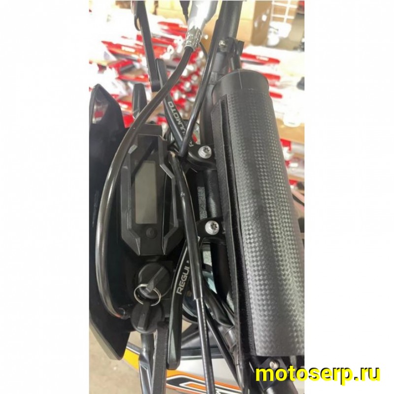 Купить  Мотоцикл Кросс/Эндуро Regulmoto CR-X 300 (ЭПТС) 6 Gear (без кикстартера) 21/18 Zongshen 175FMM PR300, балансир, перо 41мм, все регулировки (шт)  купить с доставкой по Москве и России, цена, технические характеристики, комплектация фото  - motoserp.ru