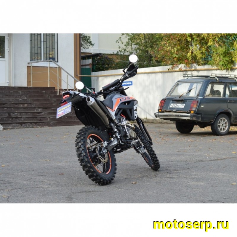 Купить  Мотоцикл Кросс/Эндуро Regulmoto CR-X 300 (ЭПТС) 6 Gear (без кикстартера) 21/18 Zongshen 175FMM PR300, балансир, перо 41мм, все регулировки (шт)  купить с доставкой по Москве и России, цена, технические характеристики, комплектация фото  - motoserp.ru