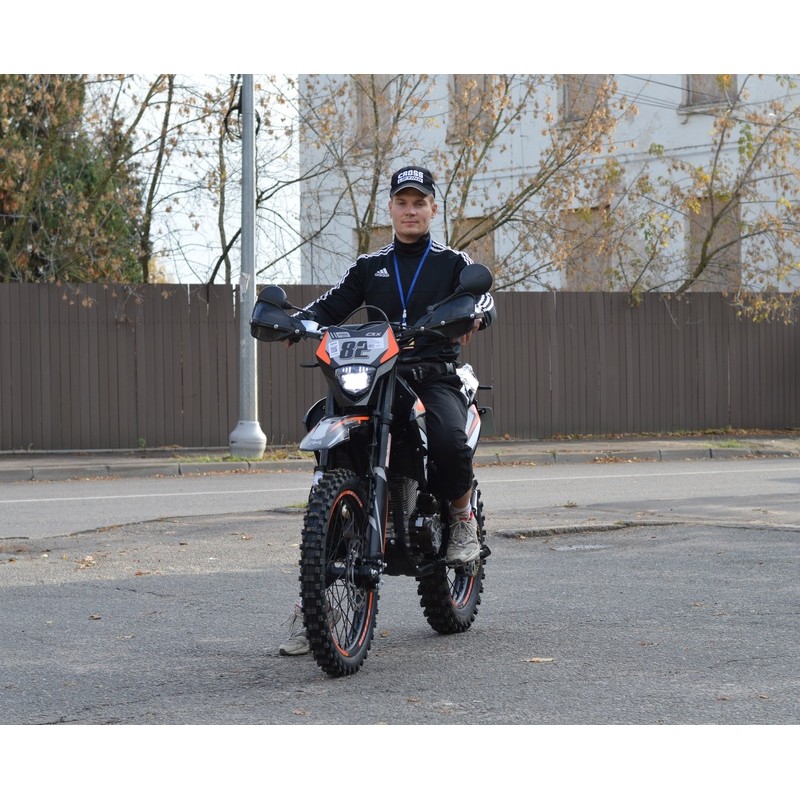 Купить  Мотоцикл Кросс/Эндуро Regulmoto CR-X 300 (ЭПТС) 6 Gear (без кикстартера) 21/18 Zongshen 175FMM PR300, балансир, перо 41мм, все регулировки (шт)  купить с доставкой по Москве и России, цена, технические характеристики, комплектация фото  - motoserp.ru