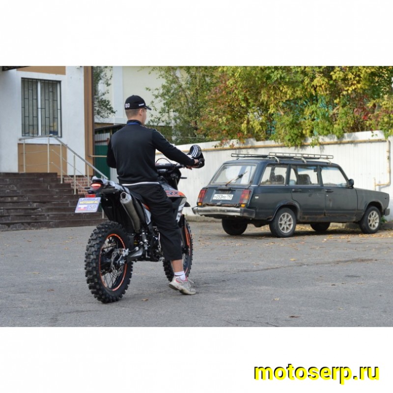 Купить  Мотоцикл Кросс/Эндуро Regulmoto CR-X 300 (ЭПТС) 6 Gear (без кикстартера) 21/18 Zongshen 175FMM PR300, балансир, перо 41мм, все регулировки (шт)  купить с доставкой по Москве и России, цена, технические характеристики, комплектация фото  - motoserp.ru