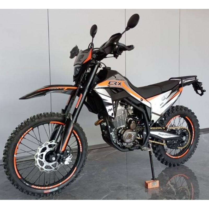 Купить  Мотоцикл Кросс/Эндуро Regulmoto CR-X 300 (ЭПТС) 6 Gear (без кикстартера) 21/18 Zongshen 175FMM PR300, балансир, перо 41мм, все регулировки (шт)  купить с доставкой по Москве и России, цена, технические характеристики, комплектация фото  - motoserp.ru
