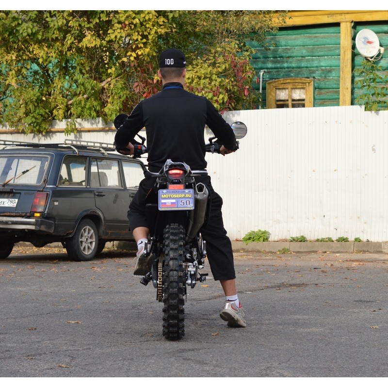 Купить  Мотоцикл Кросс/Эндуро Regulmoto CR-X 300 (ЭПТС) 6 Gear (без кикстартера) 21/18 Zongshen 175FMM PR300, балансир, перо 41мм, все регулировки (шт)  купить с доставкой по Москве и России, цена, технические характеристики, комплектация фото  - motoserp.ru