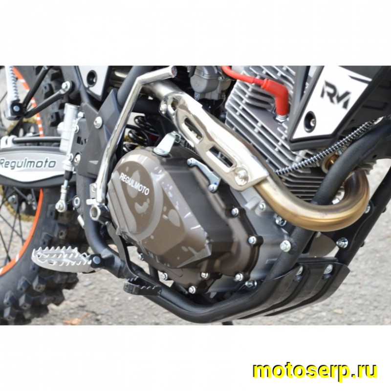 Купить  Мотоцикл Кросс/Эндуро Regulmoto CR-X 300 (ЭПТС) 6 Gear (без кикстартера) 21/18 Zongshen 175FMM PR300, балансир, перо 41мм, все регулировки (шт)  купить с доставкой по Москве и России, цена, технические характеристики, комплектация фото  - motoserp.ru