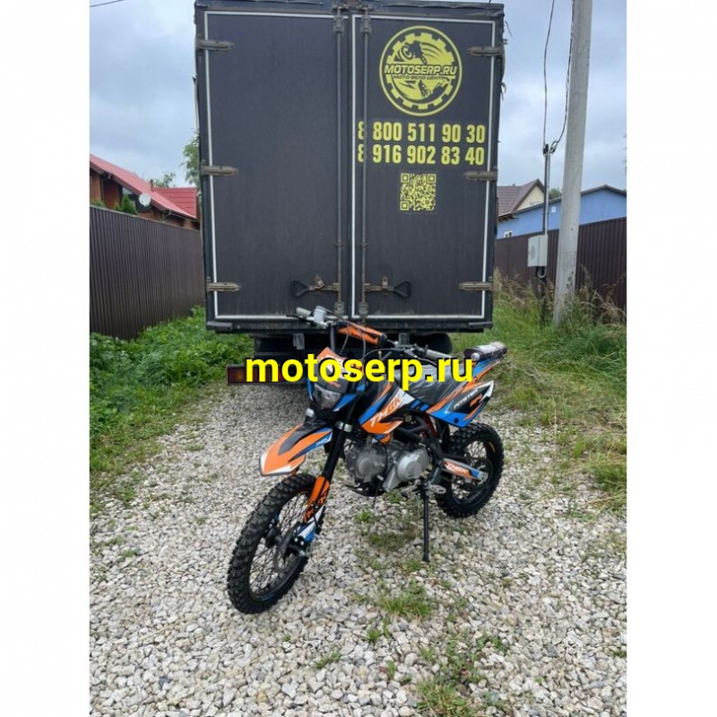 Купить  Питбайк TMBK Pitster SP2 150 (спортинв), 17/14, 4T, 150сс, фара, электро/кикстар., вилка перев., диск/диск (шт) (ФОТО купить с доставкой по Москве и России, цена, технические характеристики, комплектация фото  - motoserp.ru