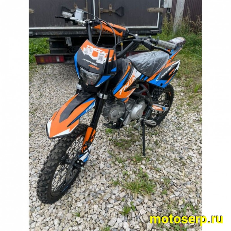 Купить  Питбайк TMBK Pitster SP2 150 (спортинв), 17/14, 4T, 150сс, фара, электро/кикстар., вилка перев., диск/диск (шт) (ФОТО купить с доставкой по Москве и России, цена, технические характеристики, комплектация фото  - motoserp.ru