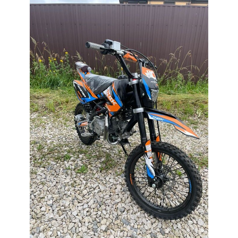 Купить  Питбайк TMBK Pitster SP2 150 (спортинв), 17/14, 4T, 150сс, фара, электро/кикстар., вилка перев., диск/диск (шт) (ФОТО купить с доставкой по Москве и России, цена, технические характеристики, комплектация фото  - motoserp.ru