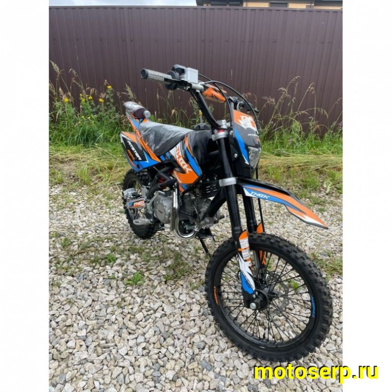 Купить  Питбайк TMBK Pitster SP2 150 (спортинв), 17/14, 4T, 150сс, фара, электро/кикстар., вилка перев., диск/диск (шт) (ФОТО купить с доставкой по Москве и России, цена, технические характеристики, комплектация фото  - motoserp.ru