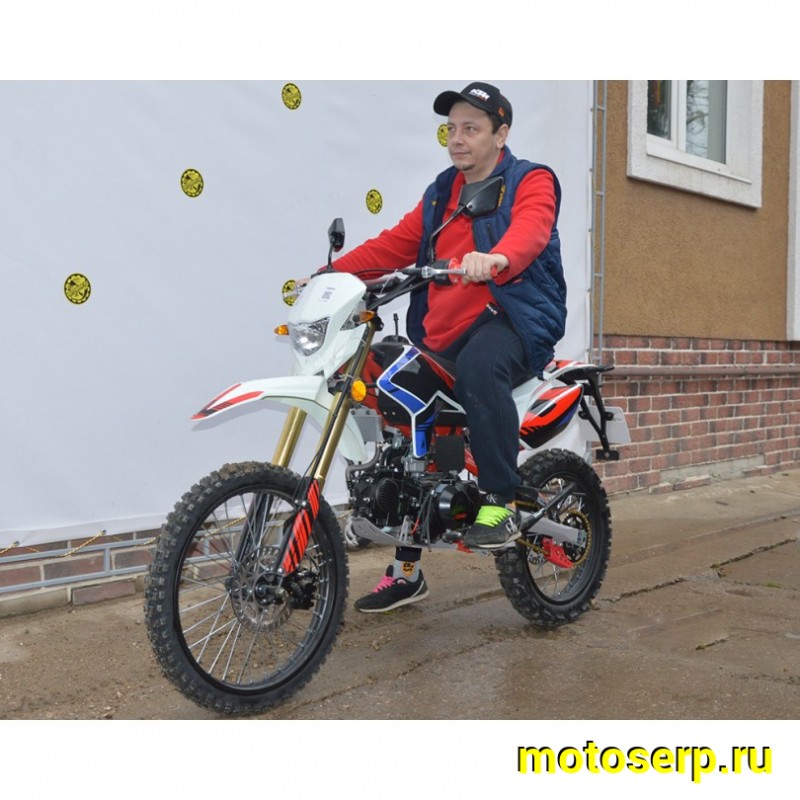 Купить  Мопед / питбайк X-MOTOS 50 (150) 19/16 COLOR 139FMB, фара/повор/стоп/зеркала/приборка, кик+электр. (шт) 01500 купить с доставкой по Москве и России, цена, технические характеристики, комплектация фото  - motoserp.ru