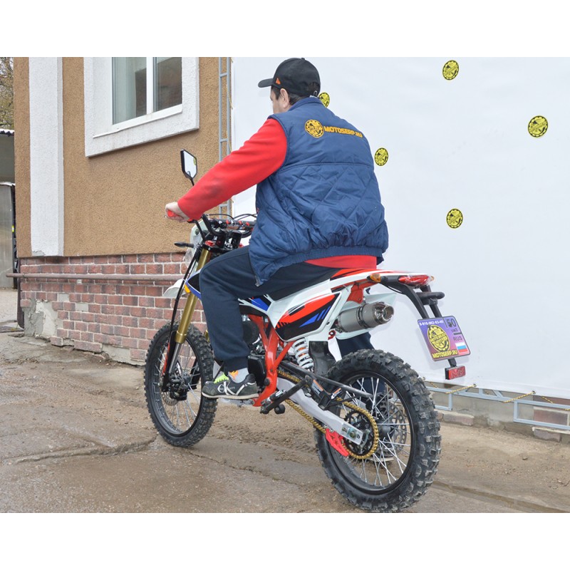 Купить  Мопед / питбайк X-MOTOS 50 (150) 19/16 COLOR 139FMB, фара/повор/стоп/зеркала/приборка, кик+электр. (шт) 01500 купить с доставкой по Москве и России, цена, технические характеристики, комплектация фото  - motoserp.ru
