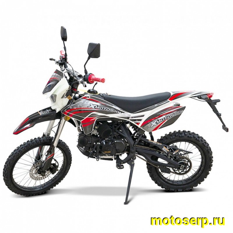Купить  Мопед / питбайк X-MOTOS 50 (150) 19/16 COLOR 139FMB, фара/повор/стоп/зеркала/приборка, кик+электр. (шт) 01500 купить с доставкой по Москве и России, цена, технические характеристики, комплектация фото  - motoserp.ru