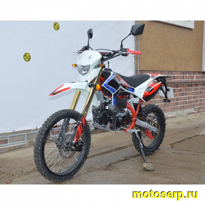 Купить  Мопед / питбайк X-MOTOS 50 (150) 19/16 COLOR 139FMB, фара/повор/стоп/зеркала/приборка, кик+электр. (шт) 01500 купить с доставкой по Москве и России, цена, технические характеристики, комплектация фото  - motoserp.ru
