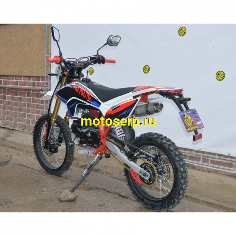 Купить  Мопед / питбайк X-MOTOS 50 (150) 19/16 COLOR 139FMB, фара/повор/стоп/зеркала/приборка, кик+электр. (шт) 01500 купить с доставкой по Москве и России, цена, технические характеристики, комплектация фото  - motoserp.ru