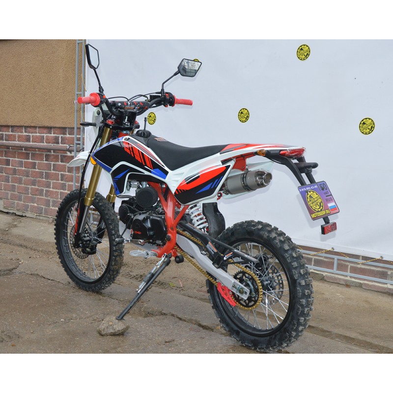 Купить  Мопед / питбайк X-MOTOS 50 (150) 19/16 COLOR 139FMB, фара/повор/стоп/зеркала/приборка, кик+электр. (шт) 01500 купить с доставкой по Москве и России, цена, технические характеристики, комплектация фото  - motoserp.ru