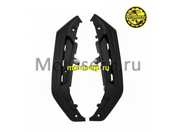 Купить  Обтекатель передний боковой верхний SMART-3 BLACK MATT (черный матовый) (150008005A/150008005B) (пар) (Vento 24337 купить с доставкой по Москве и России, цена, технические характеристики, комплектация фото  - motoserp.ru