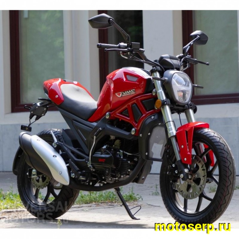 Купить  Мотоцикл VMC MONSTER 250  (репл DUCATI)  4так; 250cc (по ПТС 200cc); колеса 17"литые; 5пер, эл. старт;  (шт) (Vento купить с доставкой по Москве и России, цена, технические характеристики, комплектация фото  - motoserp.ru