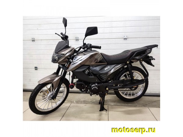 Купить  Мопед Regulmoto Alpha (RM-5) Серый 4Т; 50cc;  колеса 17/17"литые; 4пер, диск/диск, LED фара, USB-порт (шт) 01250 (ФОТО купить с доставкой по Москве и России, цена, технические характеристики, комплектация фото  - motoserp.ru
