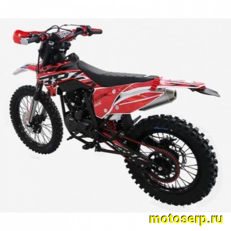 Купить  Мотоцикл Кросс/Эндуро BRZ MX5 PR300 RED (спортинв) 300сс, 175АFMM PR, балансир, 21/18,  (шт)  купить с доставкой по Москве и России, цена, технические характеристики, комплектация фото  - motoserp.ru