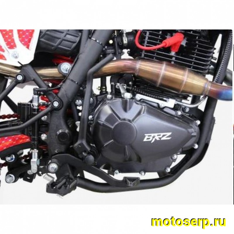 Купить  Мотоцикл Кросс/Эндуро BRZ MX5 PR300 RED (спортинв) 300сс, 175АFMM PR, балансир, 21/18,  (шт)  купить с доставкой по Москве и России, цена, технические характеристики, комплектация фото  - motoserp.ru