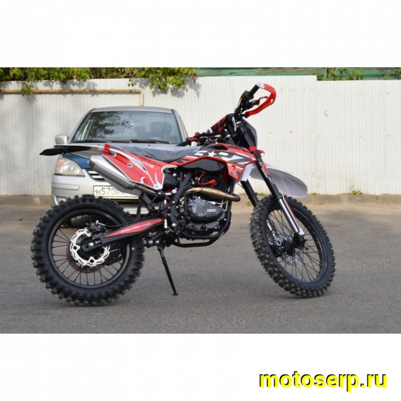 Купить  Мотоцикл Кросс/Эндуро BRZ MX5 PR300 RED (спортинв) 300сс, 175АFMM PR, балансир, 21/18,  (шт)  купить с доставкой по Москве и России, цена, технические характеристики, комплектация фото  - motoserp.ru