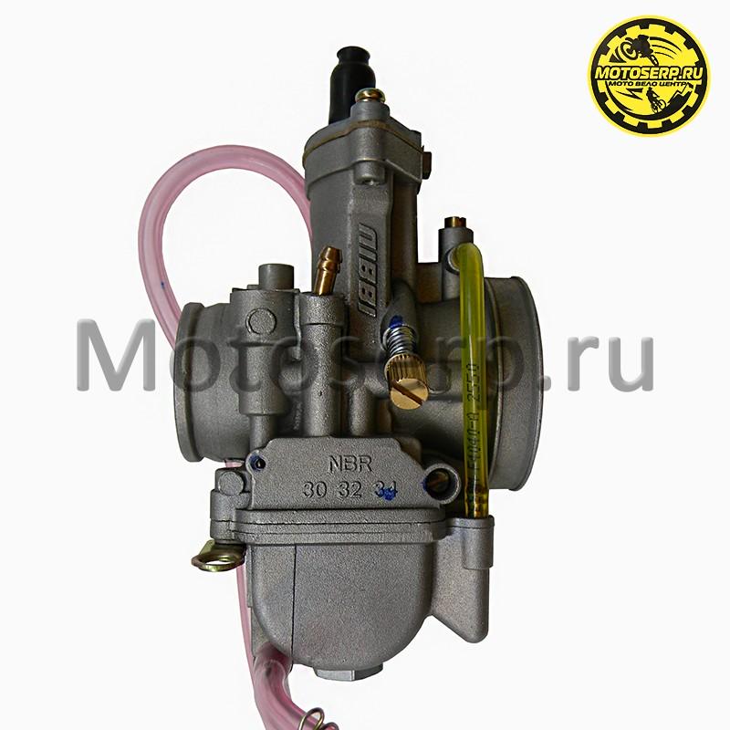 Купить  Карбюратор NIBBI PWK34 SP (250-300сс) впускной d-51mm, выпускной d-34mm (Дефект резьбы , без обоготителя) (шт) (0 купить с доставкой по Москве и России, цена, технические характеристики, комплектация фото  - motoserp.ru