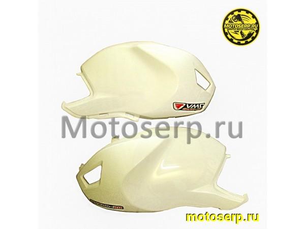 Купить  Обтекатель передний боковой топливного бака Vento Monster 125/250 (DYJ-817425-001000 /DYJ-817426-001001) WHITE (белый) (пар) (Vento 26226 купить с доставкой по Москве и России, цена, технические характеристики, комплектация фото  - motoserp.ru
