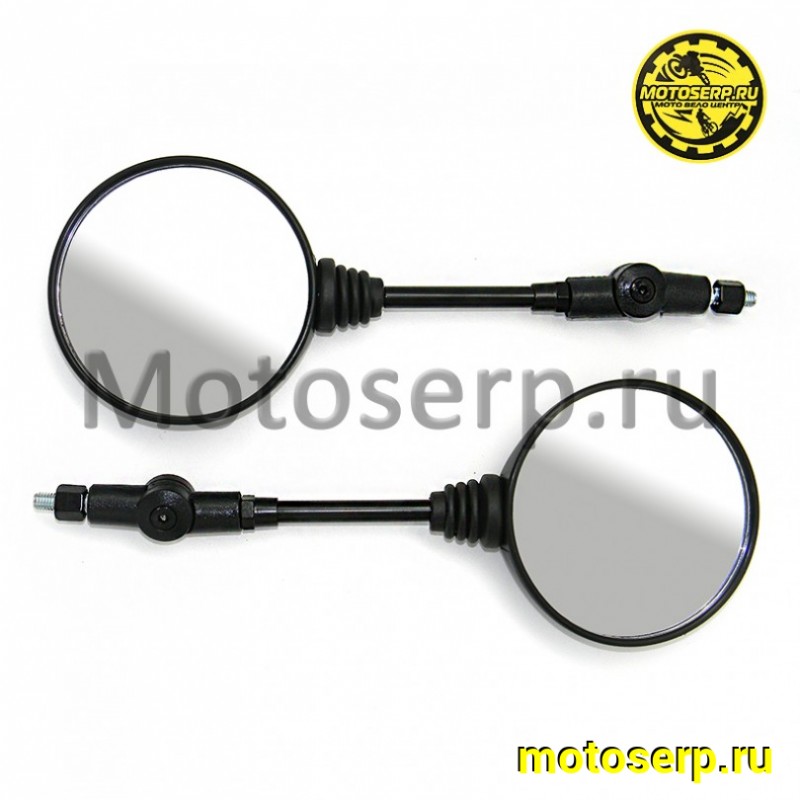 Купить  Зеркала (d-8mm, прав резьба) круглые (складная ножка) Honda, Suzuki (пар) (ANKON 018715 купить с доставкой по Москве и России, цена, технические характеристики, комплектация фото  - motoserp.ru