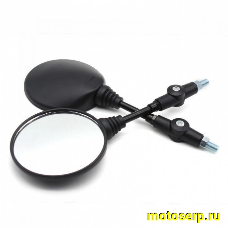 Купить  Зеркала (d-8mm, прав резьба) круглые (складная ножка) Honda, Suzuki (пар) (ANKON 018715 купить с доставкой по Москве и России, цена, технические характеристики, комплектация фото  - motoserp.ru