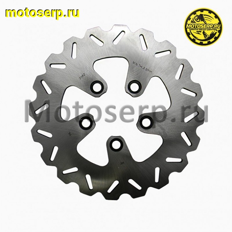 Купить  Диск тормозной задний (220x51x3.5) (отв:5x48) VENTO Monster 125/250 (DYJ-672000-021001) (шт) (Vento 26290 купить с доставкой по Москве и России, цена, технические характеристики, комплектация фото  - motoserp.ru