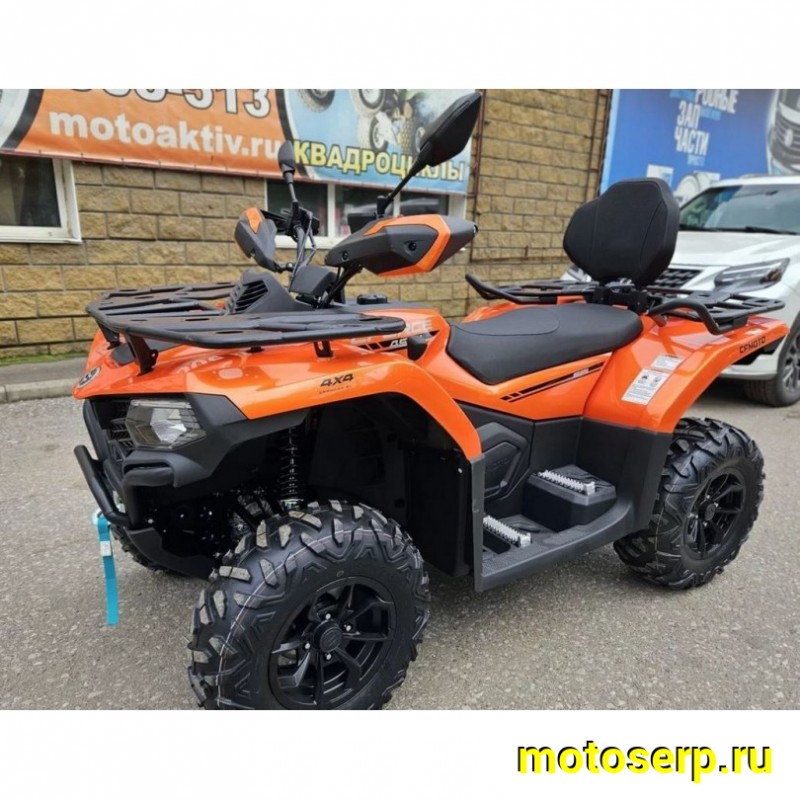 Купить  ====400сс Квадроцикл CF 450L EPS EFI CFORCE (спортинв), утилит. 4х4, 400сс ; вариат;  фарк; усилит руля; лит. диски; защита рук; ALL подн (шт) (CF купить с доставкой по Москве и России, цена, технические характеристики, комплектация фото  - motoserp.ru