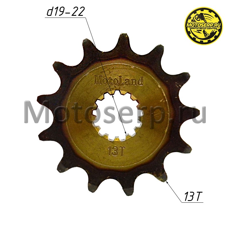 Купить  Звезда ведущая (530-13) ZC194MQ (NC450) и др. (шт) (ML 10852 купить с доставкой по Москве и России, цена, технические характеристики, комплектация фото  - motoserp.ru