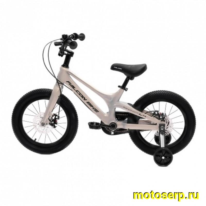 Купить  16" FALCON BIKE MILD серый (Фалкон Милд) 16"; 1ск; рама-магний; тормоз-Disk (шт) (ART купить с доставкой по Москве и России, цена, технические характеристики, комплектация фото  - motoserp.ru