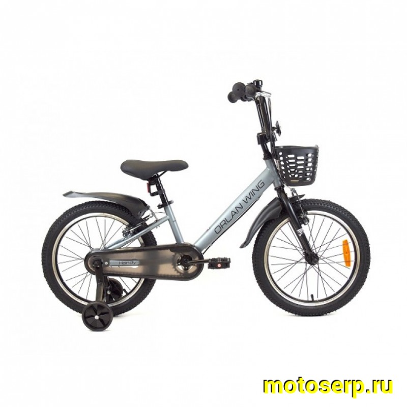 Купить  20" ORLAN WING HANDY серый (Орлан Винг Ханди) 20"; 1ск; рама-сталь; V-Brake (шт) (ART (M купить с доставкой по Москве и России, цена, технические характеристики, комплектация фото  - motoserp.ru