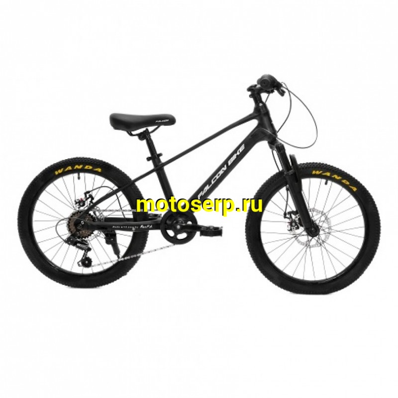 Купить  20" скоростной FALCON BIKE RIVER черный (Фалкон Ривер) 20"; 6ск; рама-магний; тормоз-Disk (шт) (ART (M купить с доставкой по Москве и России, цена, технические характеристики, комплектация фото  - motoserp.ru