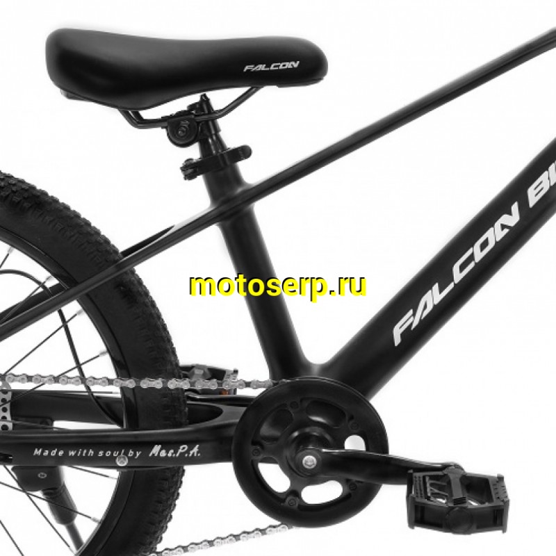 Купить  20" скоростной FALCON BIKE RIVER черный (Фалкон Ривер) 20"; 6ск; рама-магний; тормоз-Disk (шт) (ART (M купить с доставкой по Москве и России, цена, технические характеристики, комплектация фото  - motoserp.ru