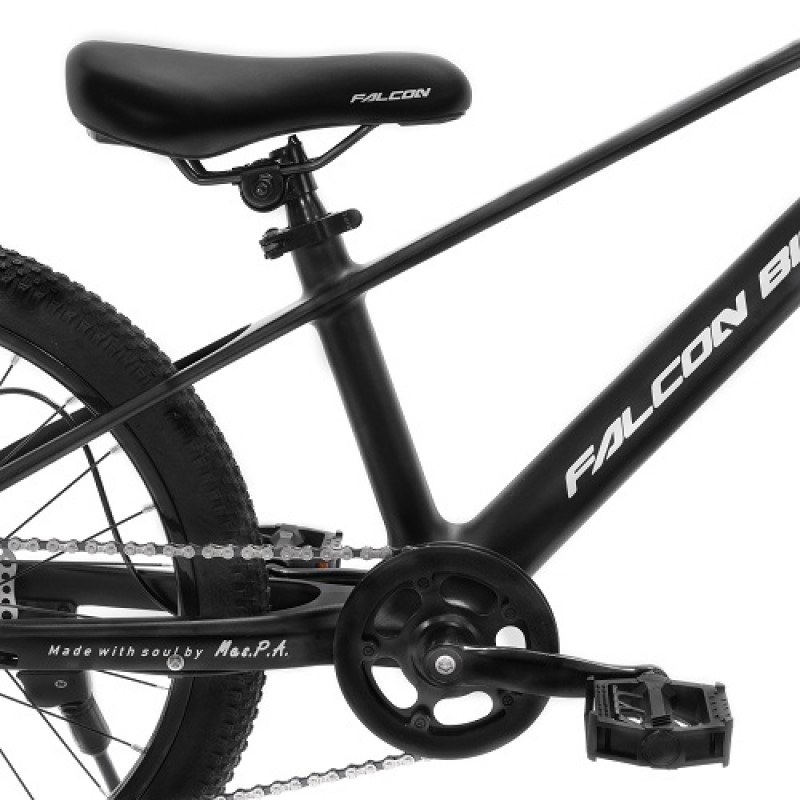 Купить  20" скоростной FALCON BIKE RIVER черный (Фалкон Ривер) 20"; 6ск; рама-магний; тормоз-Disk (шт) (ART (M купить с доставкой по Москве и России, цена, технические характеристики, комплектация фото  - motoserp.ru