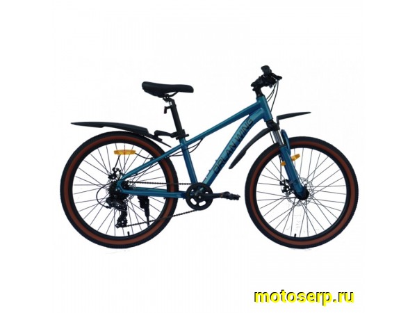 Купить  24" ORLAN WING SHIFT 2.0 синий (Орлан Винг Шифт 2.0) 24"; 7ск; рама-алюминий; тормоз-Disk (шт) (ART (M купить с доставкой по Москве и России, цена, технические характеристики, комплектация фото  - motoserp.ru