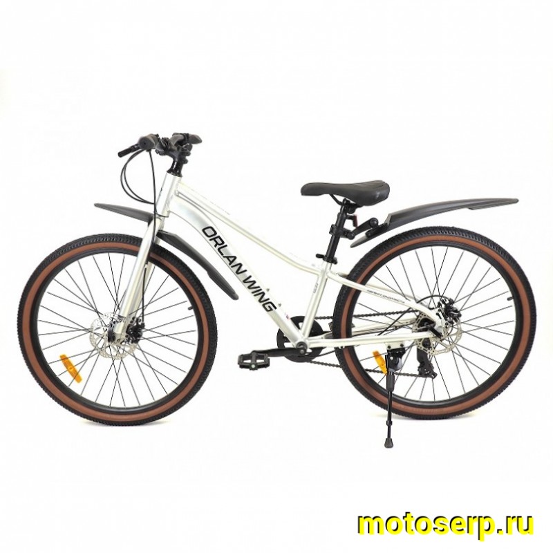Купить  26" ORLAN WING VENUS 1.0 серый (14") (Орлан Винг Венус 1.0) 26"; 7ск; рама-алюминий; тормоз-Disk (шт) (ART (M купить с доставкой по Москве и России, цена, технические характеристики, комплектация фото  - motoserp.ru