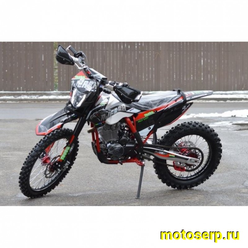 Купить  Мотоцикл Кросс/Эндуро Ajerra TOOBA К5 PR 300cc  ZS175FMM-5 PR  21/18" 6пер. (шт) купить с доставкой по Москве и России, цена, технические характеристики, комплектация фото  - motoserp.ru
