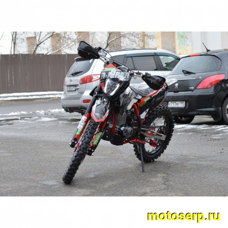 Купить  Мотоцикл Кросс/Эндуро Ajerra TOOBA К5 PR 300cc  ZS175FMM-5 PR  21/18" 6пер. (шт) купить с доставкой по Москве и России, цена, технические характеристики, комплектация фото  - motoserp.ru