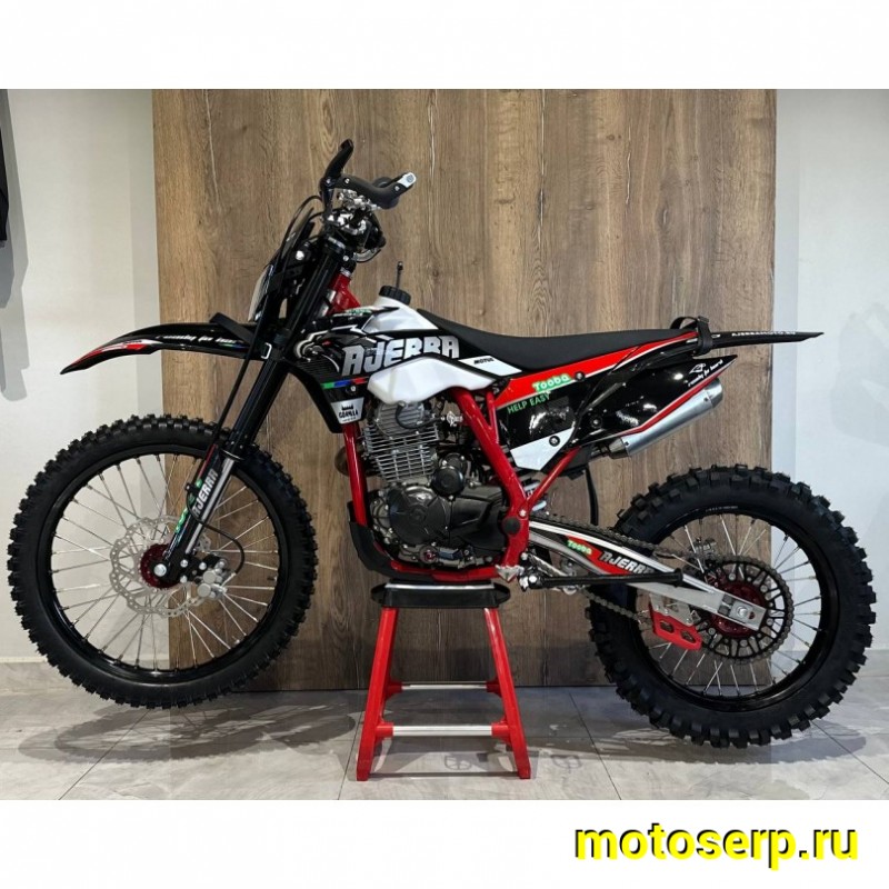 Купить  Мотоцикл Кросс/Эндуро Ajerra TOOBA К5 PR 300cc  ZS175FMM-5 PR  21/18" 6пер. (шт) купить с доставкой по Москве и России, цена, технические характеристики, комплектация фото  - motoserp.ru