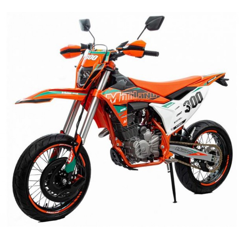 Купить  Мотоцикл внедорожный Motoland SMX300 S4 (175FMM) 17/17 (мотард) Motard ПТС  (шт) (ML 23746 купить с доставкой по Москве и России, цена, технические характеристики, комплектация фото  - motoserp.ru