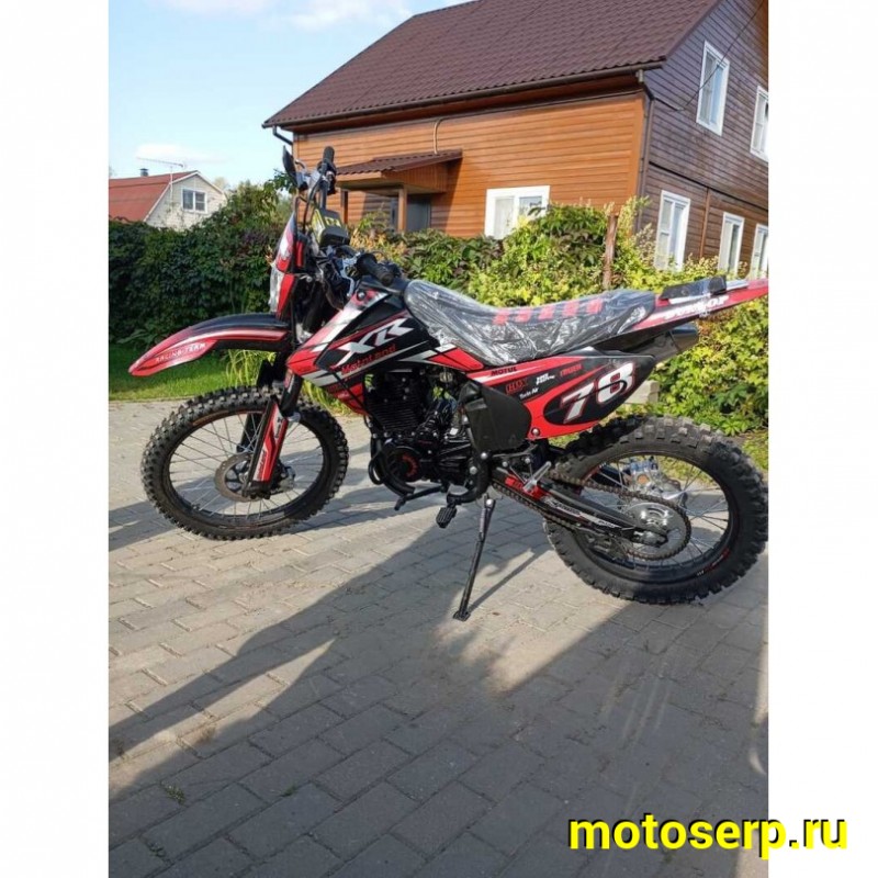 Купить  Мотоцикл Кросс/Эндуро Motoland XR300 LITE (175FMM) (спортинв) 21/18, красный (шт) (ML 21938 купить с доставкой по Москве и России, цена, технические характеристики, комплектация фото  - motoserp.ru