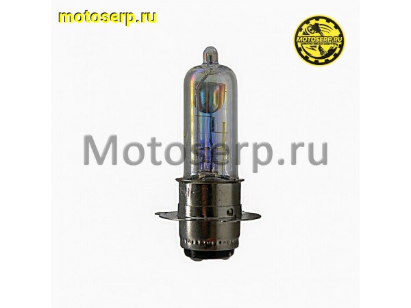 Купить  Лампа фары галоген 12V35/35W (три уса) Скутер (Хамелеон) (шт) (MD 08408 купить с доставкой по Москве и России, цена, технические характеристики, комплектация фото  - motoserp.ru